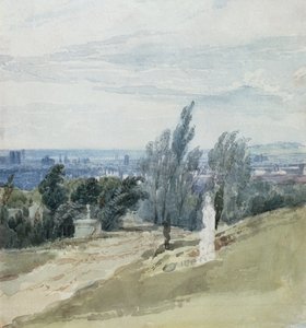 Cemitério Pere La Chaise, Paris de Richard Parkes Bonington